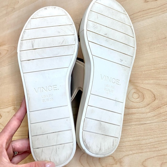 Vince Eres Rubber Slingback Sport Sandal Sand color - Picture 4 of 4